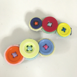 【ご予約品】ボタンのカラフルクリップ