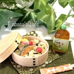 hand made  ミニチュア　ドールハウス　わっぱ弁当⑦