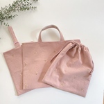 𖦊ັお得な入園入学3点セット 𖦊ັくすみピンク×パステルさくらんぼ刺繍𖦊ັ ピンクのお得なセット