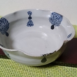 まるまる中鉢（17.5×15.5×5.5cm）