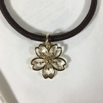 桜　　goldヘアゴム