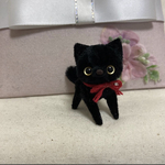 黒猫ちゃん　モールアート　モールベア 