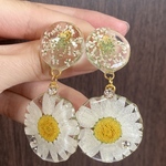 押し花ピアス[送料無料]