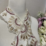 レース 刺繍半衿《送料無料》