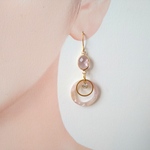 春色リングのピアス/イヤリング