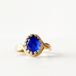 ラピスラズリリング　天然石　天然石リング　パワーストーン　アクセサリー　シンプルリング　指輪　リング　ジュエリー　細身リング　フリーサイズリング　人気リング　
