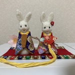 ご予約品⭐︎うさぎさんお雛様