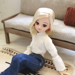 リカちゃん服　ショート丈トップス