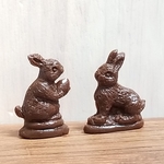 うさぎさんのビターチョコレート《2個セット》(ミニチュアスイーツ)