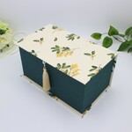 ＜再販＞　オシャレに収納！カルトナージュ　マスクボックス（ミモザ）