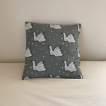 ミナペルホネン  45×45 クッションカバー　swan moss green 7