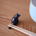 [再販]黒猫さんの箸置き