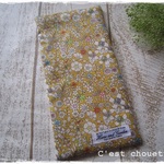 Libertyガーゼハンカチ*June's Meadowイエロー