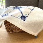 モロッコ刺繍　マルチカバー