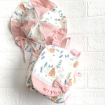 m様ご注文品♡くまとうさぎのベビーリュック　セット　ピンクタイプ