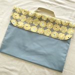 防災頭巾カバー背もたれタイプ  フラワー