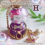 ガチャガチャ風キーホルダー 💜Ｈ💜