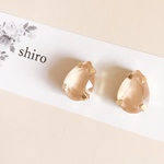 桜の花びら　一粒ビジューのピアス/イヤリング　春　スプリング
