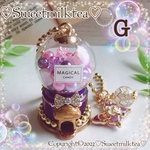 ガチャガチャ風キーホルダー 💜Ｇ💜