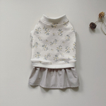 犬服*黄色いお花のワンピース*ソイラテ