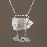 specimen　水晶とシルバーのネックレス silver925 ◼pivo◼1504