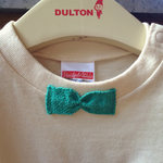 ▷last ale▷ 蝶ネクタイ キッズTシャツ 100 グリーン