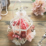 ◇再販開始◇Birdcage Rose Carotte ＊ 鳥かごアレンジメント