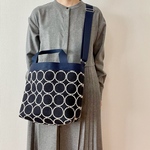 [再販です] ショルダーバッグ *⚮* tambourine navy *⚮*