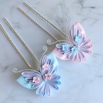 【LaLa様専用】蝶々と小花のかんざし
