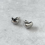 小粒 ビーンズ ピアス silver925ポスト