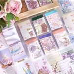 ステッカーブック　6種類　桜　春　女の子