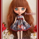 ブライス服 アウトフィット 洋服 ゴシックホラーワンピ