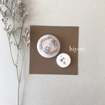 刺繍ブローチ　2個セット