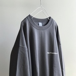 【予約販売】オーバーシルエットプルオーバー / San Francisco / チャコールグレー
