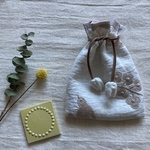 Kielo巾着　すずらん巾着　ミナペルホネンハンドメイド