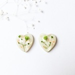 spring scent  イヤリング   グリーン