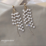 パールロングピアス