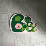 赤ちゃん乗ってます☆BABY in☆マグネットタイプドライビングステッカー