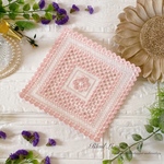 ＊ハーダンガー刺繍＊ハンドメイド/手作り/手縫い/ドイリー/壁掛け/インテリア/