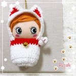 招き猫にゃん🐾受注制作にゃん♡　(鈴を選んでにゃん♡ニャイ鈴はオプションに出ニャイよ)