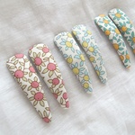 ☆再販☆リバティぱっちん留め（5ｃｍ）/Clementine 2個セット
