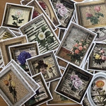 【資材】額シール　フラワー🌼