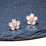 1cm桜のイヤリング/ピアス