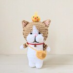 とらネコさん　あみぐるみ