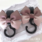 【再販】♡ベビーカーフック♡モカ×ミルクティー