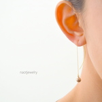 Beige Cotton Pearl Pierce
