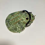 カエル　ケロがま口　親子　♪芽吹♪