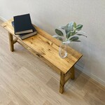 saichan12様専用　木製椅子（2人掛け）　送料無料