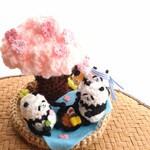 【受注制作】お花見パンダさん