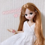 momokin95様order♡･*ハート型チェーン付き♡カゴバッグ.Brown＊ドールサイズ